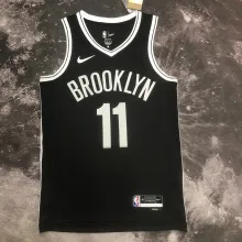 NBA Men 2023 Brooklyn Nets Black #11 IRVING Jersey High Quality Name and Number Print