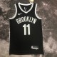 NBA Men 2023 Brooklyn Nets Black #11 IRVING Jersey High Quality Name and Number Print