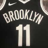 NBA Men 2023 Brooklyn Nets Black #11 IRVING Jersey High Quality Name and Number Print