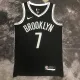 NBA Men 2023 Brooklyn Nets Black #7 DURANT Jersey High Quality Name and Number Print