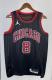 NBA Men 2023 Chicago Bulls Black with Jordan Logo #8 LAVINE Jersey High Quality Name and Number Print