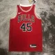 NBA Men 2023 Chicago Bulls Red #45 JORDAN Jersey High Quality Name and Number Print