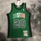NBA Men Boston Celtics #20 ALLEN Mitchell & Ness 2007/08  Italy Games  Hardwood Classics Swingman Jersey