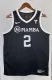 NBA Men Los Angeles Lakers MAMBA Black #2 GIGI Jersey High Quality Name and Number Print