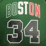 NBA Men Boston Celtics #34 PIERCE Mitchell & Ness 2007/08 Italy Games  Hardwood Classics Swingman Jersey
