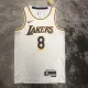 NBA Men Season 2023 Los Angeles Lakers White #8 BRYANT Jersey High Quality Name and Number Print