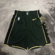 NBA Men Season 2023 Boston Celtics Dark Green City Version Pant High Quality Name and Number Print