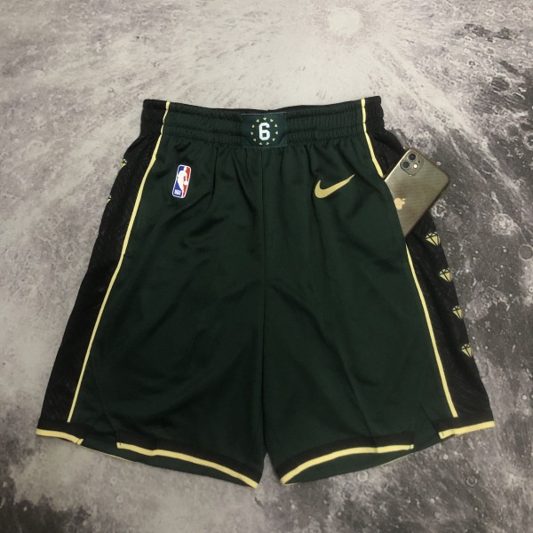 NBA Men Season 2023 Boston Celtics Dark Green City Version Pant High Quality Name and Number Print