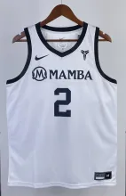 NBA Men Los Angeles Lakers MAMBA Black #2 GIGI Jersey High Quality Name and Number Print