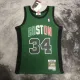 NBA Men Boston Celtics #34 PIERCE Mitchell & Ness 2007/08 Italy Games  Hardwood Classics Swingman Jersey