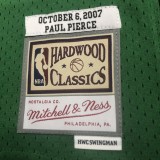 NBA Men Boston Celtics #34 PIERCE Mitchell & Ness 2007/08 Italy Games  Hardwood Classics Swingman Jersey