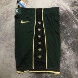 NBA Men Season 2023 Boston Celtics Dark Green City Version Pant High Quality Name and Number Print