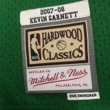 NBA Men Season 07-08 Boston Celtics Retro Green #5 GARNETT Jersey High Quality Name and Number Print