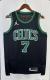 NBA Men Season 2023 Boston Celtics Black with Jordan Logo #7 BROWN Jersey High Quality Name and Number Print