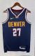 NBA Men Season 2023 Denver Nuggets Dark Blue #27 MURRAY Jersey High Quality Name and Number Print