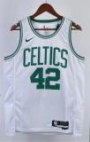 NBA Men Season 2023 Boston Celtics White #42 HORFORD Jersey High Quality Name and Number Print