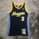 NBA Men Season 06-07 Denver Nuggets Dark Blue #3 IVERSON Jersey High Quality Name and Number Print