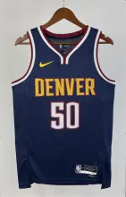 NBA Men Season 2023 Denver Nuggets Dark Blue #50 GORDON Jersey High Quality Name and Number Print