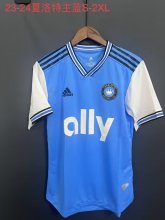 23/24 Charlotte Home Blue Fans Version Soccer Jersey  (709)