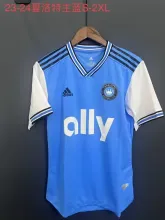 23/24 Charlotte Home Blue Fans Version Soccer Jersey  (709)
