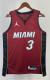 NBA Men Season 2023 Miami Heat Red #3 WADE Jersey High Quality Name and Number Print