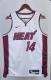 NBA Men Season 2023 Miami Heat White #14 HERRO Jersey High Quality Name and Number Print
