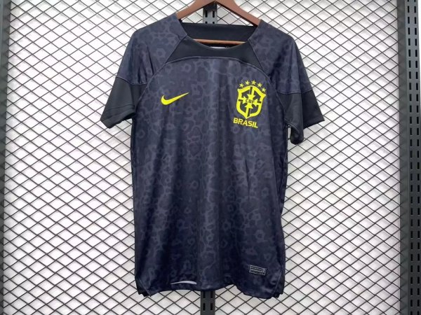 22/23 Brazil Black Jersey Thai Quality