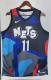 NBA Men 23-24 Brooklyn Nets City Edition #11 IRVING Swingman Jersey High Quality Name and Number Print