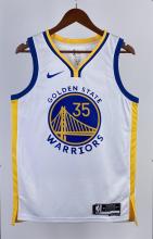 NBA Men 2023 Golden State Warriors White #35 DURANT Swingman Jersey