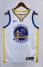 NBA Men 2023 Golden State Warriors White #35 DURANT Swingman Jersey