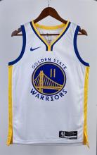 NBA Men 2023 Golden State Warriors White #11 THOMPSON Swingman Jersey