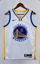 NBA Men 2023 Golden State Warriors White #11 THOMPSON Swingman Jersey