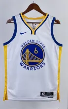 NBA Men 2023 Golden State Warriors White #6 YOUNG Swingman Jersey