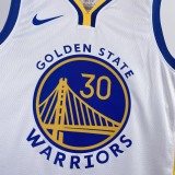 NBA Men 2023 Golden State Warriors White #30 CURRY Swingman Jersey