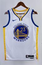 NBA Men 2023 Golden State Warriors White #23 GREEN Swingman Jersey