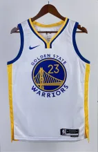 NBA Men 2023 Golden State Warriors White #23 GREEN Swingman Jersey