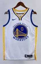 NBA Men 2023 Golden State Warriors White #0 PAYTON II Swingman Jersey