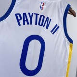 NBA Men 2023 Golden State Warriors White #0 PAYTON II Swingman Jersey