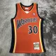 NBA Men Mitchell & Ness Youth 09-10 Golden State Warriors Orange #30 CURRY Swingman Jersey