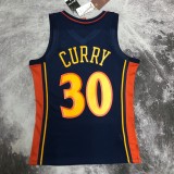 NBA Men Mitchell & Ness Youth 09-10 Golden State Warriors Blue #30 CURRY Swingman Jersey