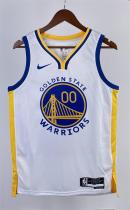 NBA Men 2023 Golden State Warriors White #00 KUMINGA Swingman Jersey
