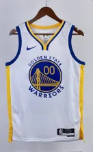 NBA Men 2023 Golden State Warriors White #00 KUMINGA Swingman Jersey