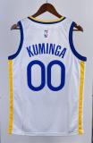 NBA Men 2023 Golden State Warriors White #00 KUMINGA Swingman Jersey