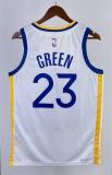 NBA Men 2023 Golden State Warriors White #23 GREEN Swingman Jersey