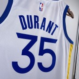 NBA Men 2023 Golden State Warriors White #35 DURANT Swingman Jersey