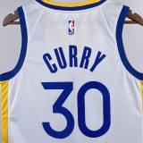 NBA Men 2023 Golden State Warriors White #30 CURRY Swingman Jersey