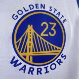 NBA Men 2023 Golden State Warriors White #23 GREEN Swingman Jersey