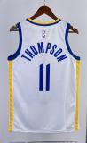 NBA Men 2023 Golden State Warriors White #11 THOMPSON Swingman Jersey