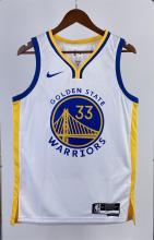 NBA Men 2023 Golden State Warriors White #33 WISEMAN Swingman Jersey