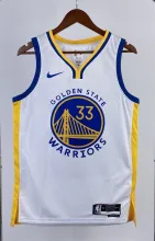 NBA Men 2023 Golden State Warriors White #33 WISEMAN Swingman Jersey
